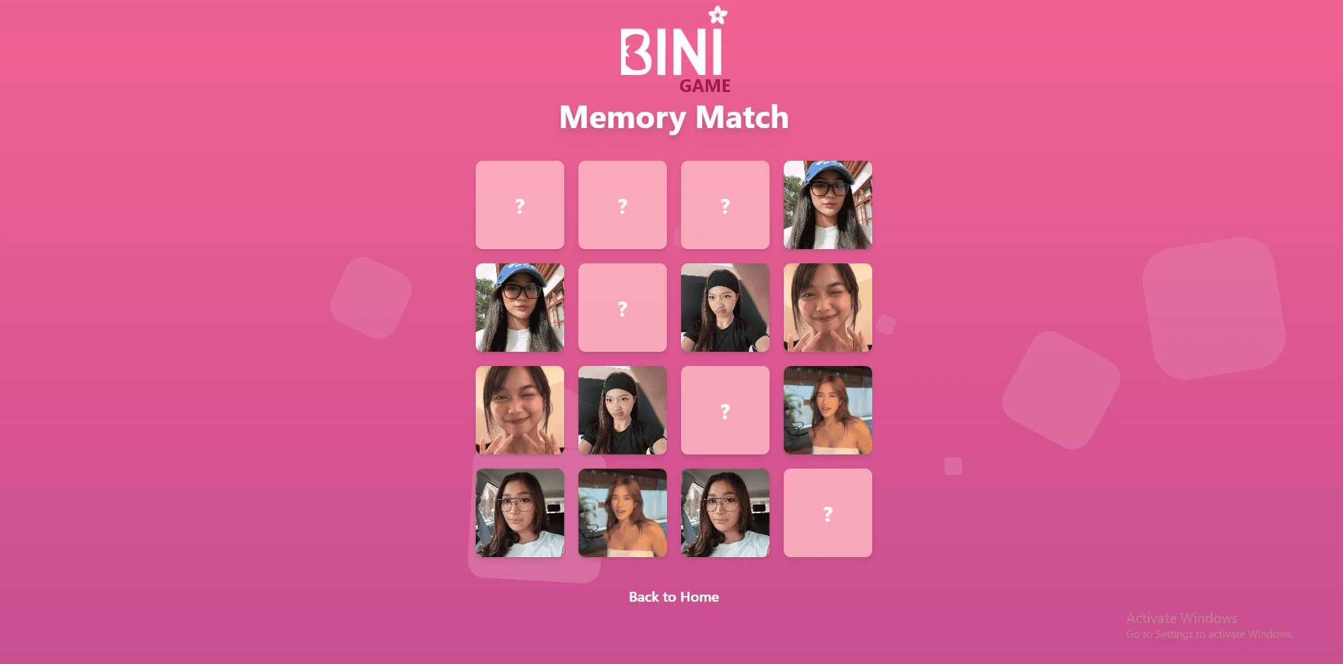 Gameplay Screen