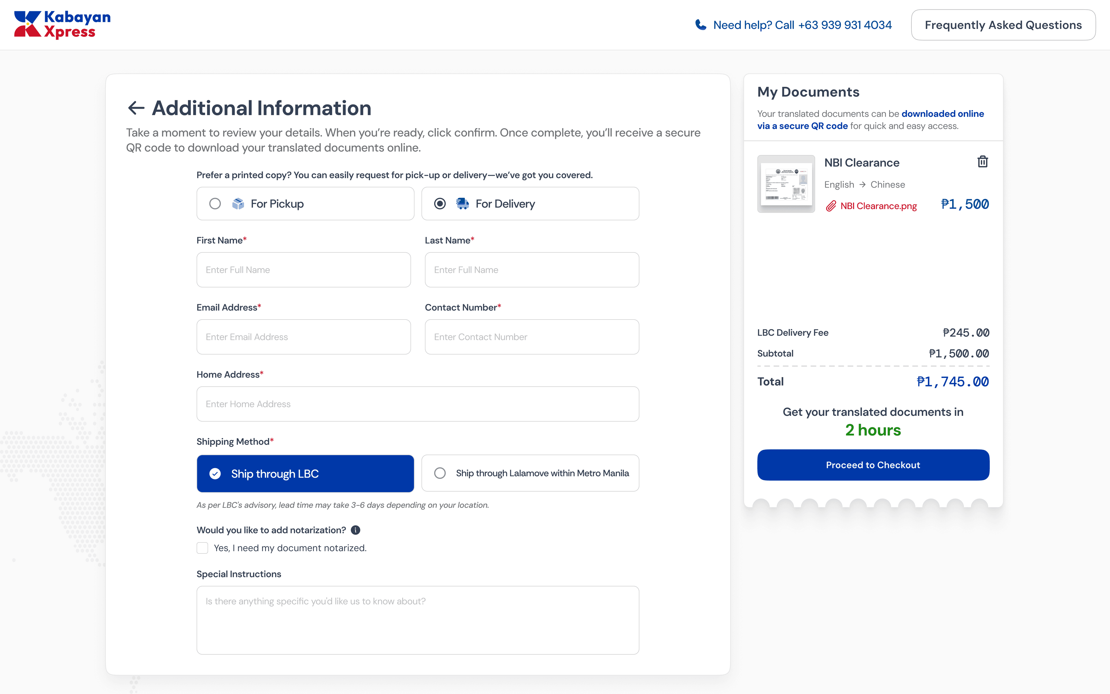 Translation Dashboard